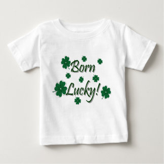 T-shirt Pour Bébé Chanceux né !