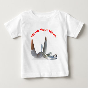 T-shirt Pour Bébé Chantez votre corne