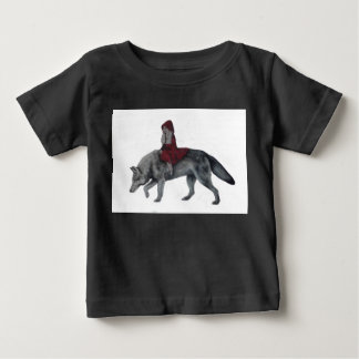 T-shirt Pour Bébé Chapeau rouge
