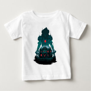 T-shirt Pour Bébé Chapitre 2   Pennywise et la maison
