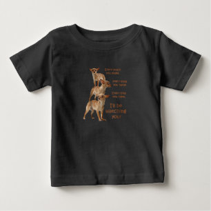 T-shirt Pour Bébé Chaque Bite que vous prenez, Chien affamé, Chihuah