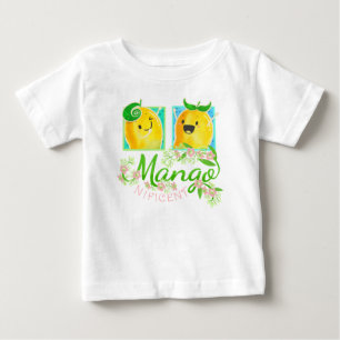 T-shirt Pour Bébé Chaque jour est Mangonificent - Jardin Punny