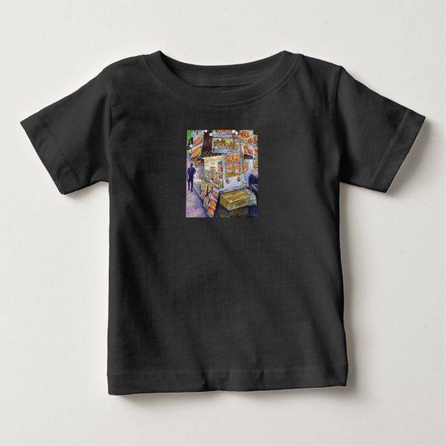 T-shirt Pour Bébé Charge de travail artistique extraordinaire (Devant)