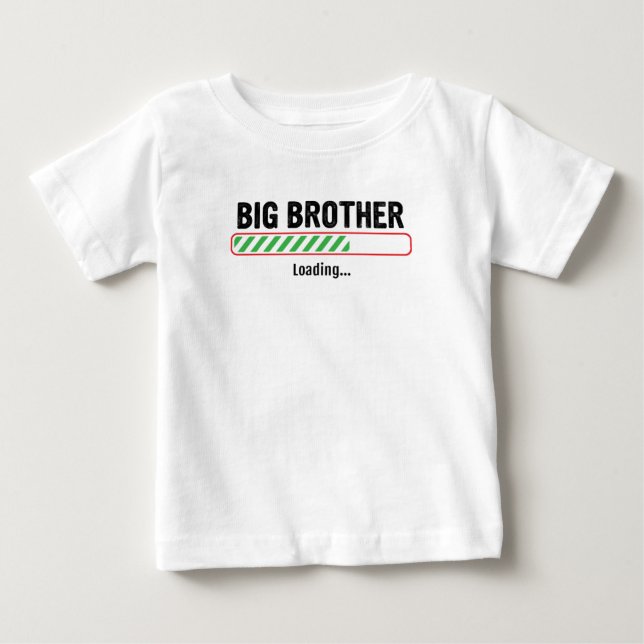 T-shirt Pour Bébé Chargement de Big Brother (Devant)