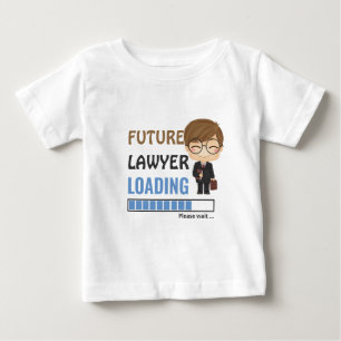 T-shirt Pour Bébé Chargement futur de l'avocat Toddler premier enf
