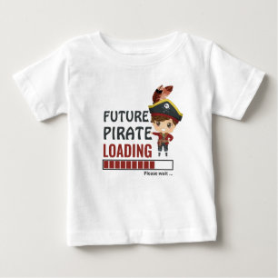 T-shirt Pour Bébé Chargement futur du pirate   Drôle cadeau d'annive