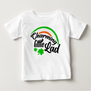 T-shirt Pour Bébé Charmant petit garçon petit garçon garçon garçon T