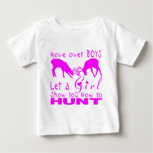 T-SHIRT POUR BÉBÉ CHASSE DE FILLE DEER
