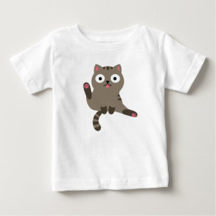 T-shirt Pour Bébé Chat drôle
