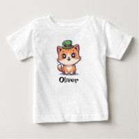 Chat roux irlandais chanceux