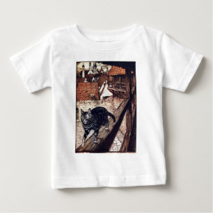 T-shirt Pour Bébé Château de chat Rackham Illustration