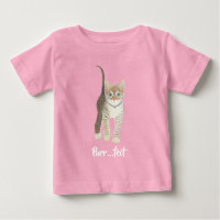 Chaton tigré rose