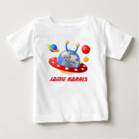 Chatons jumeaux chats en OVNI SciFi Saucer