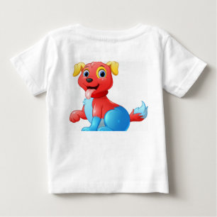 T-shirt Pour Bébé chats et chien