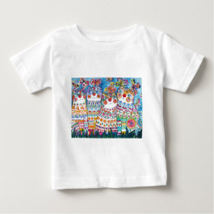 T-shirt Pour Bébé Chats heureux d'été