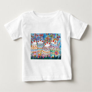 T-shirt Pour Bébé Chats heureux d'été
