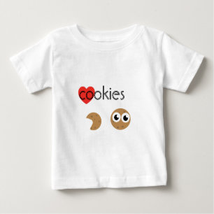 T-shirt Pour Bébé Chaussure-cookie