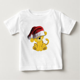 T-shirt Pour Bébé Cheetah bébé de Noël