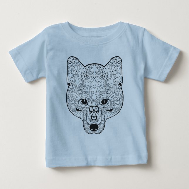 T-shirt Pour Bébé Chef inspiré de Fox (Devant)