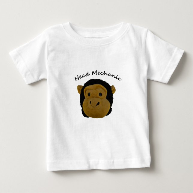 T-shirt Pour Bébé Chef Mehanic (Devant)