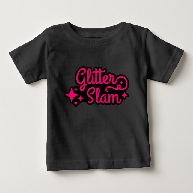 T-shirt Pour Bébé Chelem parties scintillant (Devant)