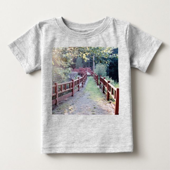 T-shirt Pour Bébé Chemin inconnu (Devant)