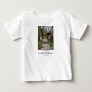 T-shirt Pour Bébé Chemin inégal