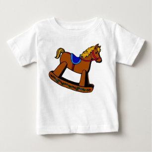 T-shirt Pour Bébé Chemise à cheval à rochers