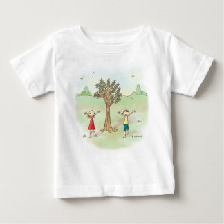 T-shirt Pour Bébé Chemise à manches longues pour poupée d'arbre