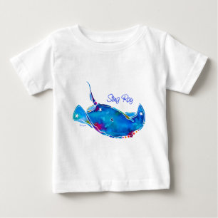 T-shirt Pour Bébé Chemise à manches longues Stingray Toddler