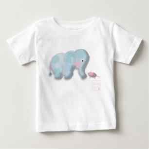 T-shirt Pour Bébé Chemise à volants pour fillette par babyLaia
