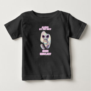 T-shirt Pour Bébé Chemise bébé alien mignonne 