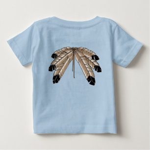 T-shirt Pour Bébé Chemise bébé autochtone Chemise bébé Art de la fau