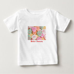 T-shirt Pour Bébé Chemise bébé "Bitter Sweets" Green Weenii