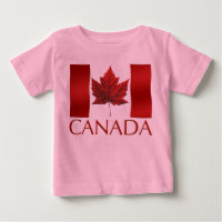 Chemise bébé Canada Drapeau Canada Souvenirs bébé