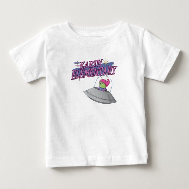 T-shirt Pour Bébé Chemise bébé élémentaire Terre (Devant)