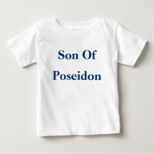 T-shirt Pour Bébé Chemise bébé Fils de Poséidon