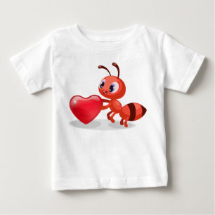 T-shirt Pour Bébé Chemise bébé mignonne Ant