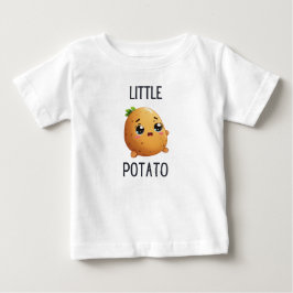 T-shirt Pour Bébé Chemise bébé petite pomme de terre mignonne