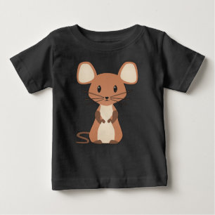 T-shirt Pour Bébé Chemise bébé petite souris