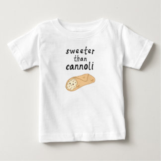 T-shirt Pour Bébé Chemise bébé plus douce que Cannoli