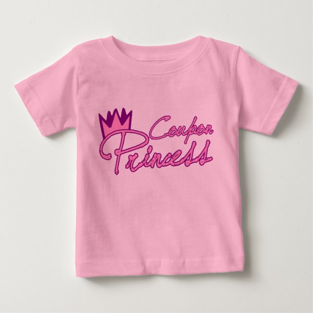 T-shirt Pour Bébé Chemise bébé princesse Coupon (Devant)
