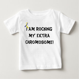 T-shirt Pour Bébé Chemise bébé "Rocking my extra chromosome"