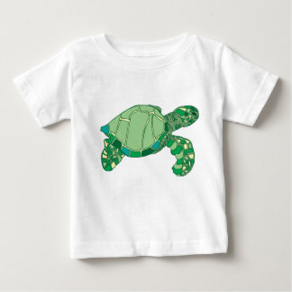 T-shirt Pour Bébé Chemise bébé tortue de mer