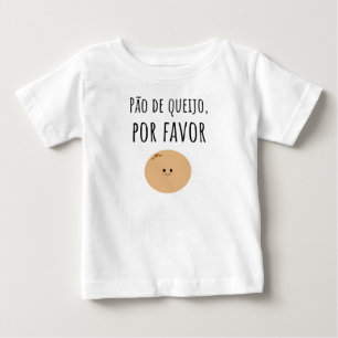 T-shirt Pour Bébé Chemise brésilienne Pão de Queijo