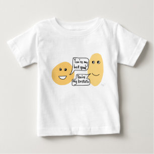 T-shirt Pour Bébé Chemise d'amis de pomme de terre
