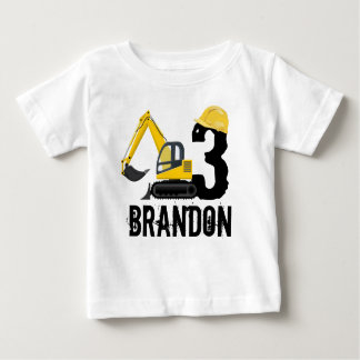 T-shirt Pour Bébé Chemise d'anniversaire de construction