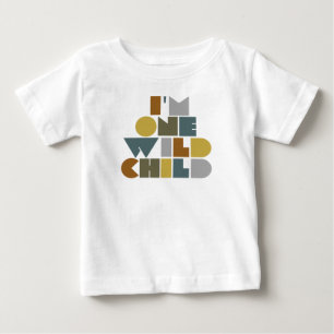 T-shirt Pour Bébé Chemise d'anniversaire - Je suis un enfant sauvage
