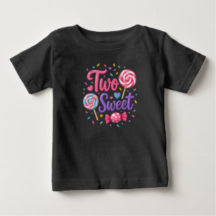 T-shirt Pour Bébé Chemise d'anniversaire pour tout-petit de deux ans