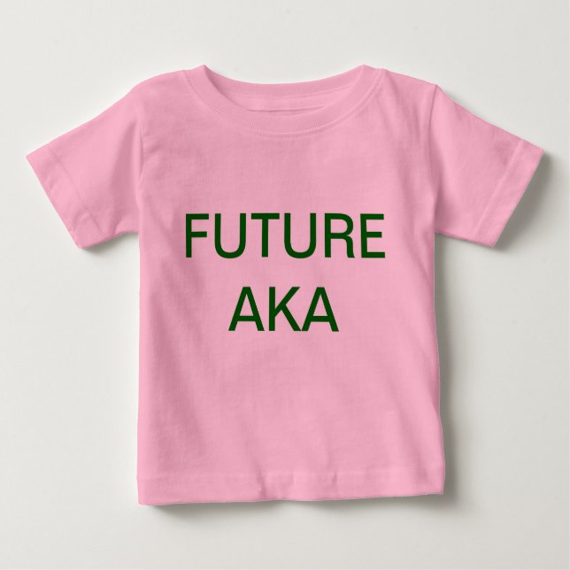 T-SHIRT POUR BÉBÉ CHEMISE D'AVENIR AKA (Devant)